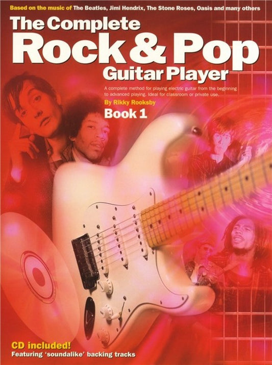 Complete Rock & Pop Guitar Player Book 1 Bk/Cd