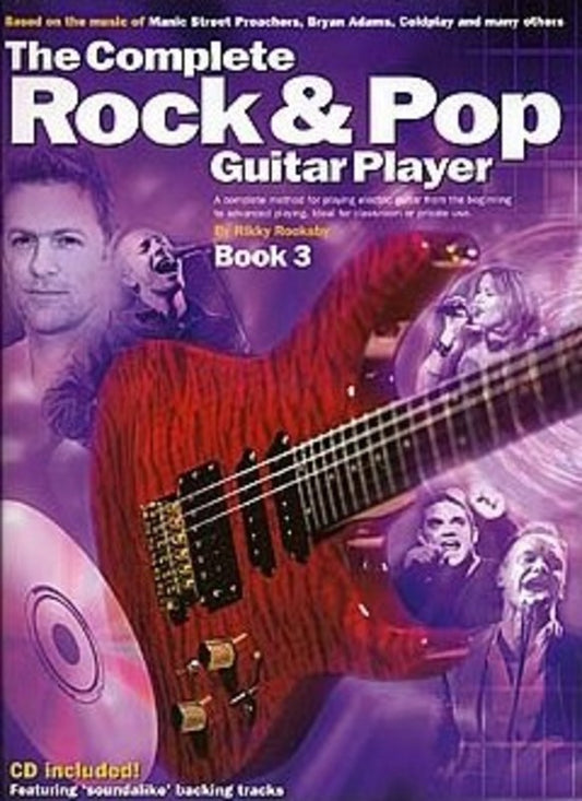 Complete Rock & Pop Guitar Player Book 3 Bk/Cd