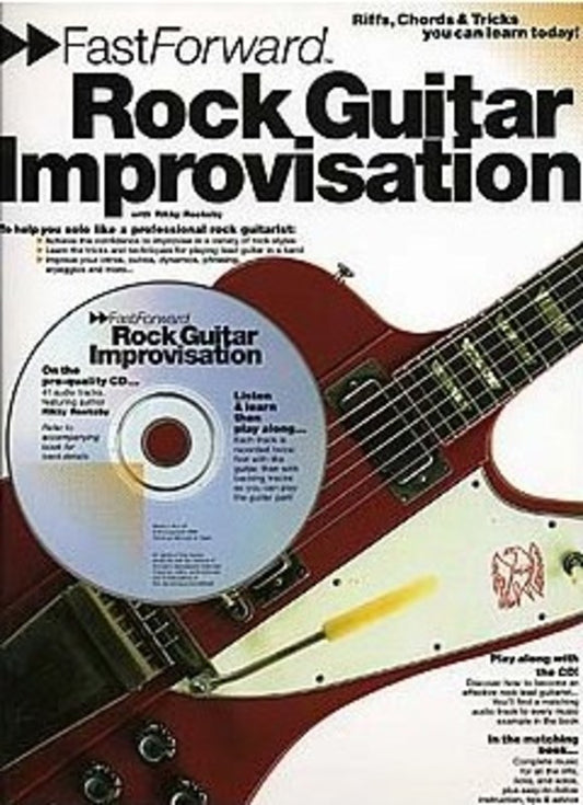 Fast Forward Rock Guitar Improvisation Bk/Cd