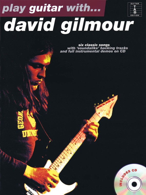 Play Guitar With Dave Gilmour Tab Bk/Cd