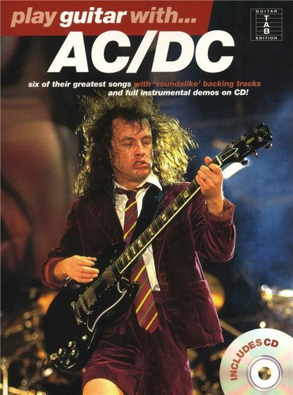 Play Guitar With Ac/Dc Guitar Tab Bk/Cd