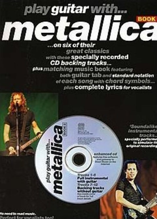 Play Guitar With Metallica Vol 2 Bk/Cd