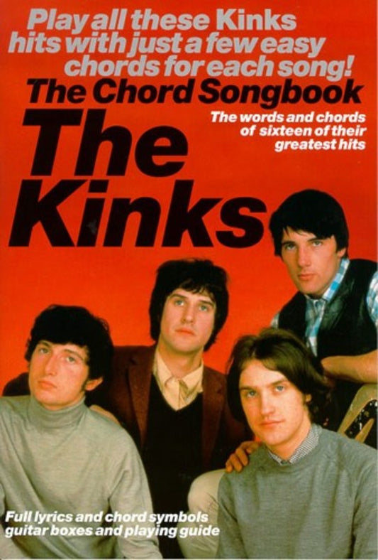 The Kinks Chord Songbook Lyrics/Chords