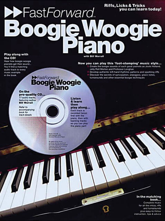 Fast Forward Boogie Woogie Piano Bk/Cd