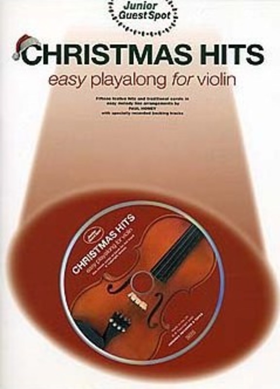 Junior Guest Spot - Christmas Violin Play Along Book/Cd