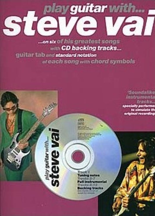 Play Guitar With Steve Vai Bk/Cd