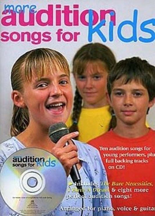 Audition Songs For Kids More Book/Cd
