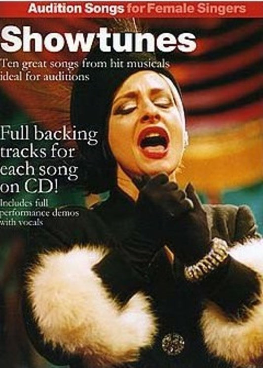 Audition Songs Female Showtunes Bk/Cd