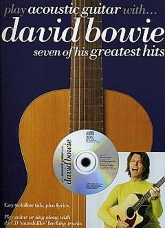Play Acoustic Guitar With David Bowie Bk/Cd