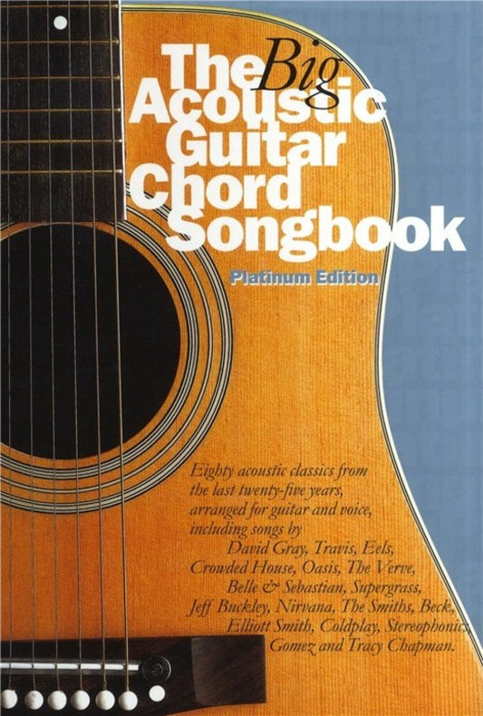 Big Acoustic Guitar Chord Songbook - Platinum Edition