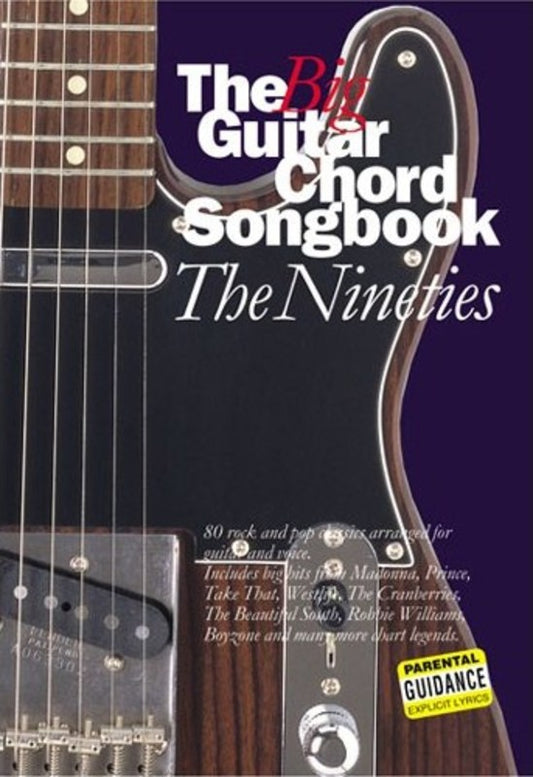 Big Guitar Chord Songbook - The 90s