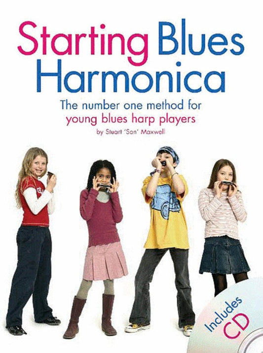 Starting Blues Harmonica Book/Cd