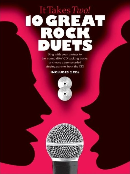 It Takes Two 10 Great Rock Duets PVG Bk/Cd