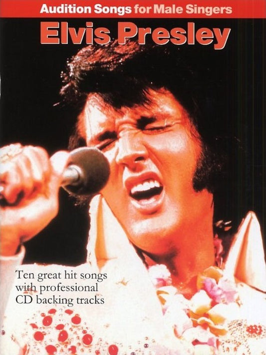 Audition Songs Male Elvis Presley Bk/Cd