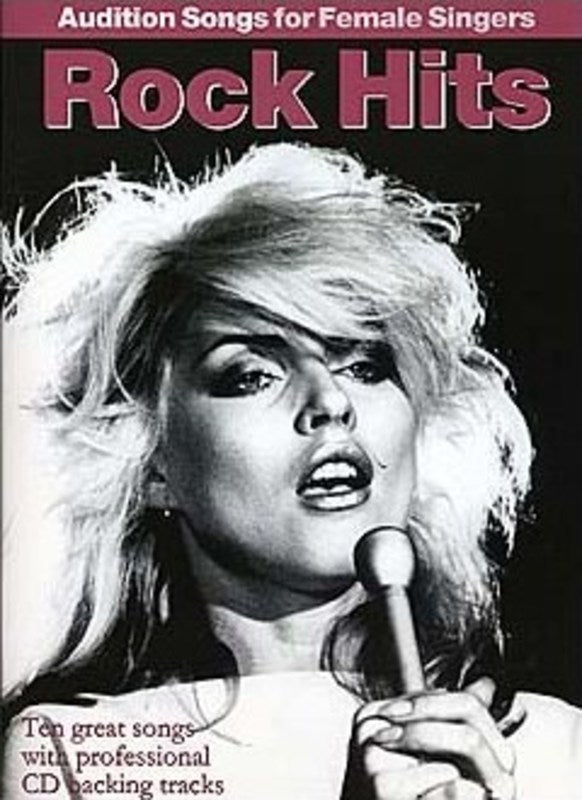 Audition Songs Female Rock Hits Bk/Cd