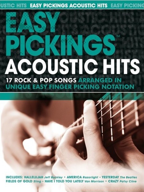 Easy Pickings Acoustic Hits - Easy Guitar Tab Book