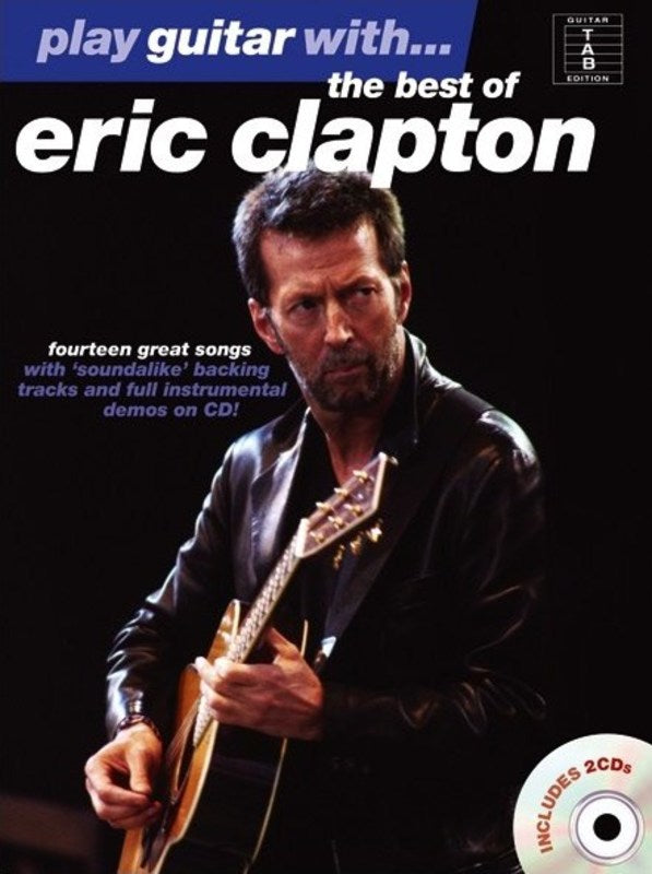Play Guitar With Eric Clapton Tab Bk/Cd