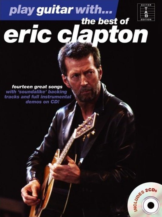 Play Guitar With Eric Clapton Tab Bk/Cd