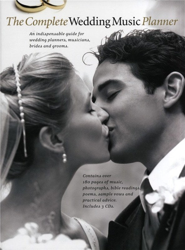 Complete Wedding Music Planner PVG Songbook/3Cds