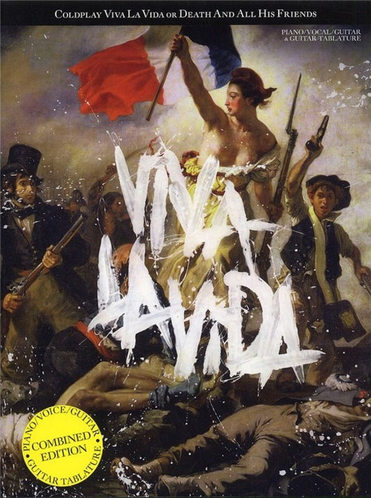 Coldplay - Viva La Vida Or Death & Friends PVG and Tab Songbook