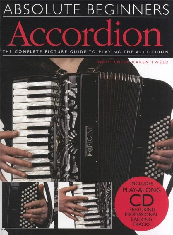 Absolute Beginners Accordion - Book And Play Along Cd