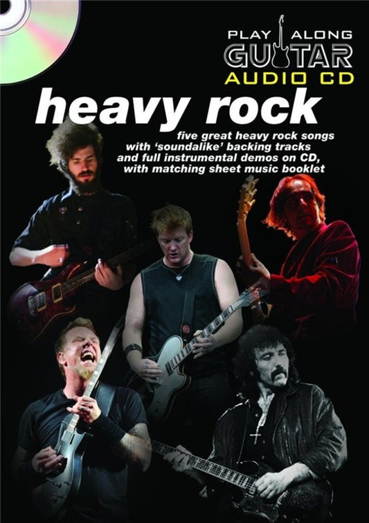 Play Along Guitar Heavy Rock Booklet/Cd
