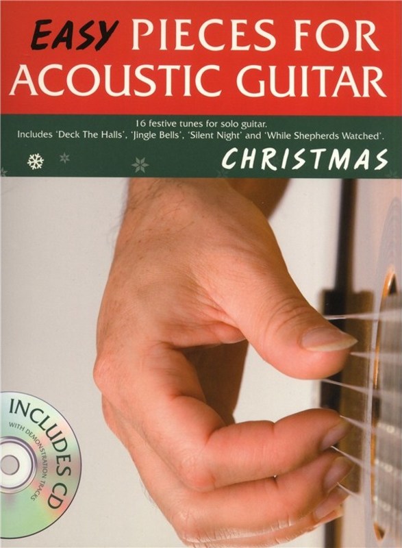 Easy Pieces For Acoustic Guitar - Christmas Book/Cd