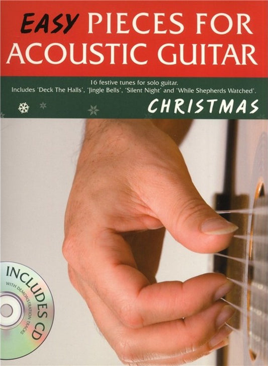 Easy Pieces For Acoustic Guitar - Christmas Book/Cd