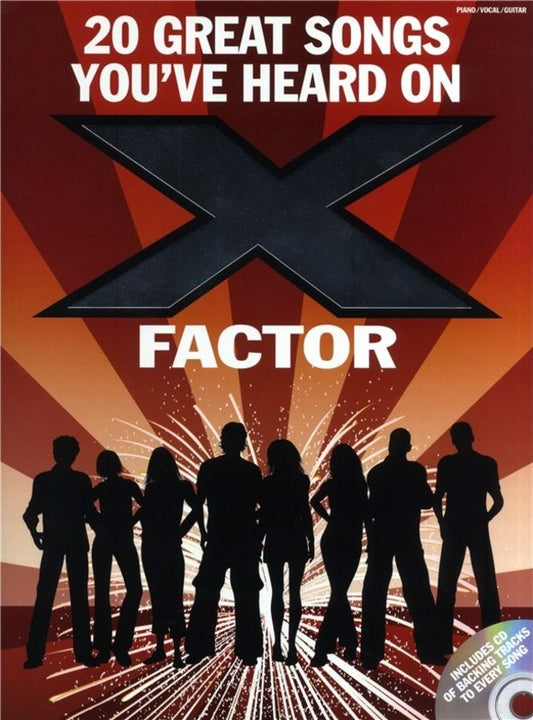 20 Great Songs You've Heard On X Factor Book/Cd