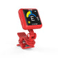 Aroma AT102 Rechargeable Chromatic Clip-on Tuner (Red)