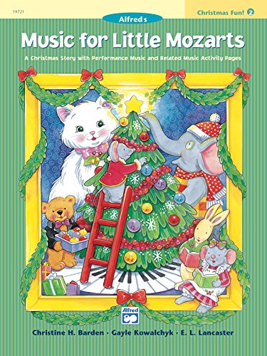 Alfred's Music For Little Mozarts - Christmas Fun Book 4