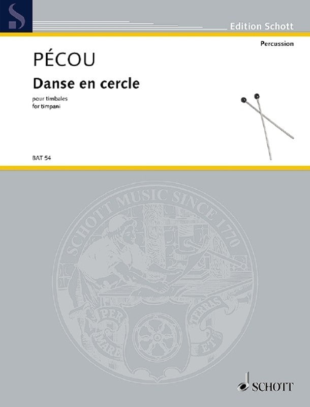 Pecou - Danse En Cercle For Timpani