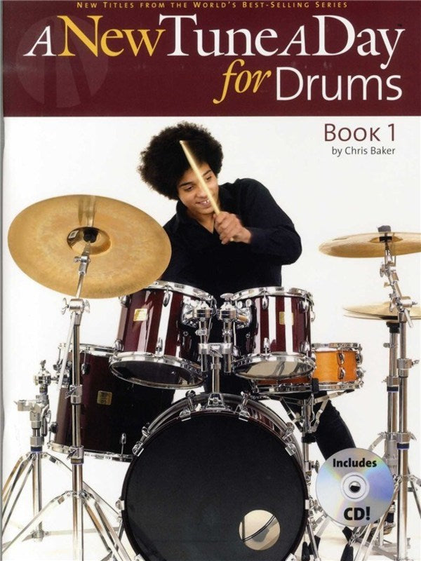A New Tune A Day - Drums Book 1 (Book/Cd)