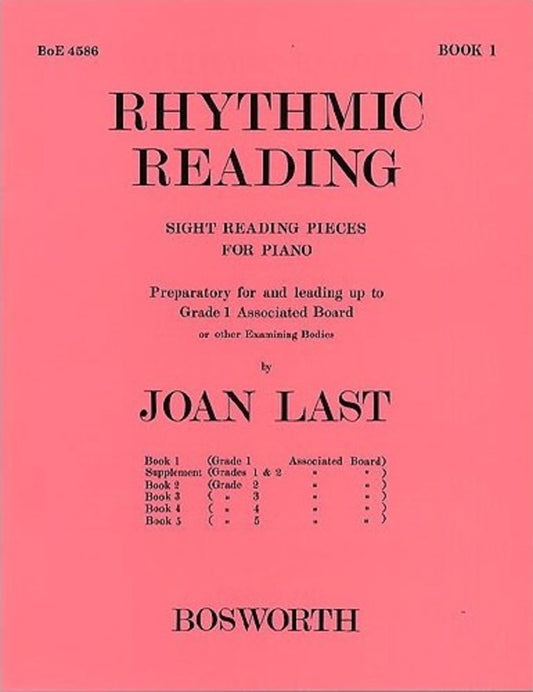 Last - Rhythmic Reading Book 1 Sight Reading Pieces Book