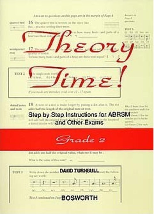 Theory Time Grade 2 Book Turnbull ABRSM