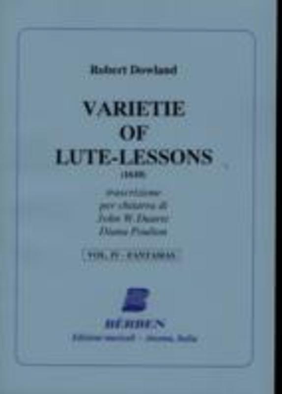Variety Of Lute Lessons Book 5