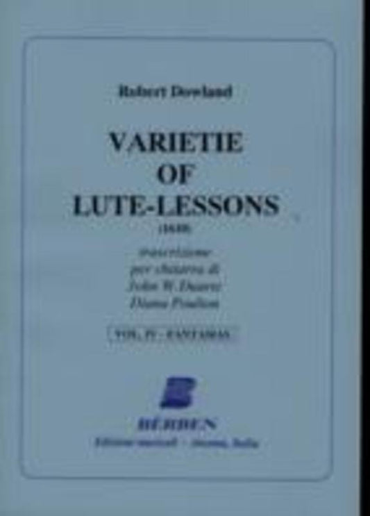Variety Of Lute Lessons Book 5