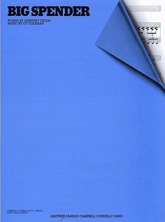 Big Spender PVG Sheet Music