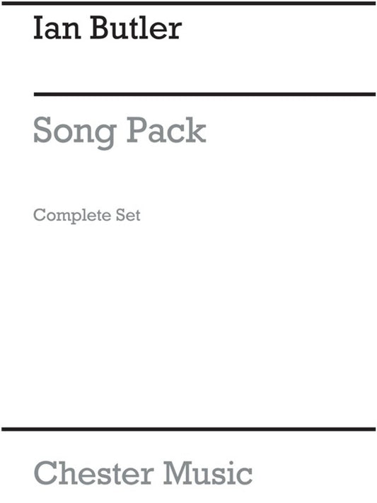 Butler Songpack Recorder/Percussion Pack