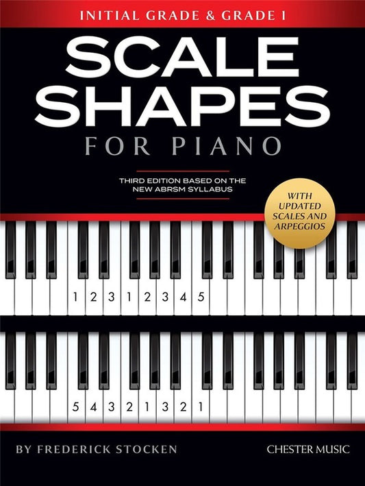 Scale Shapes For Piano Initial & Grade 1 Book 3rd Edition