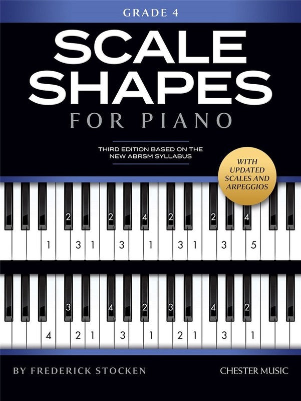Scale Shapes For Piano Grade 4 Book 3rd Edition