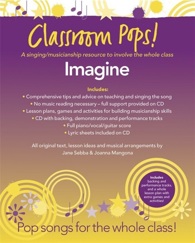 Classroom Pops Imagine Book/Cd - Classroom Songs For Children