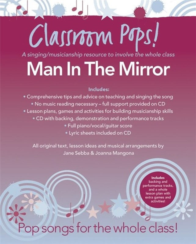 Classroom Pops Man In The Mirror Bk/Cd