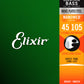 Elixir 14087 Nanoweb Bass  Medium XLong 45-105