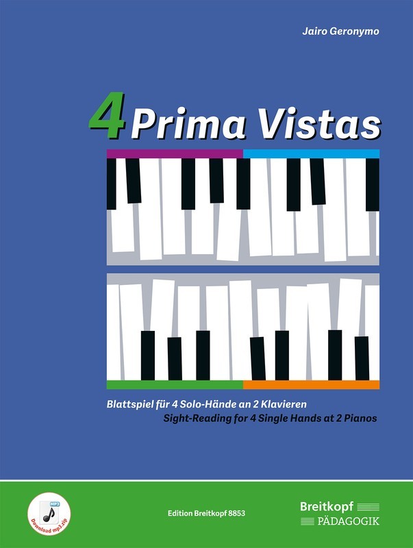 4 Prima Vistas Sight-Reading 4 Hands 2 Pianos