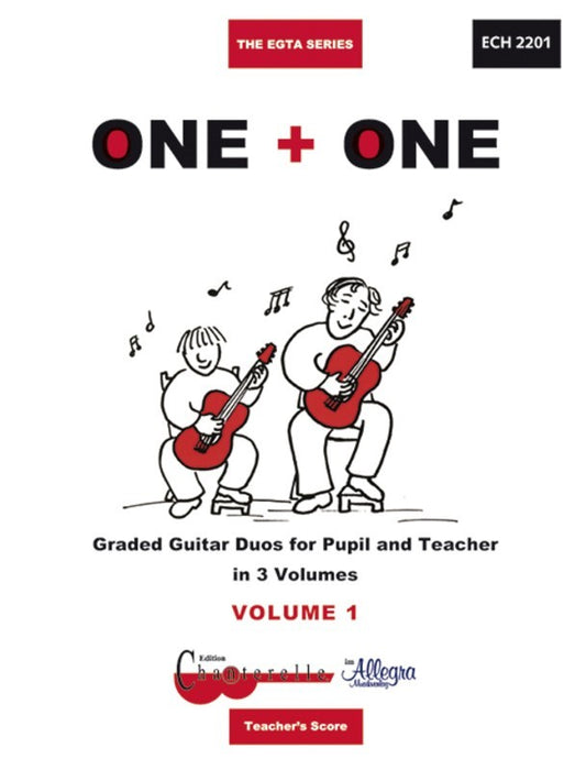 One Plus One Vol 1 Graded Gtr Duos Score/Part