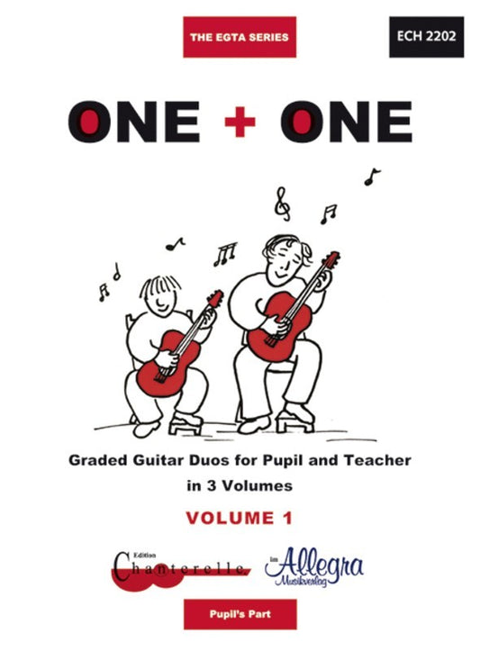One Plus One Vol 1 Graded Gtr Duos Pupil Part