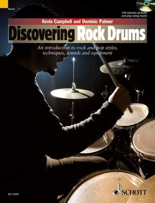 Discovering Rock Drums Book/Cd