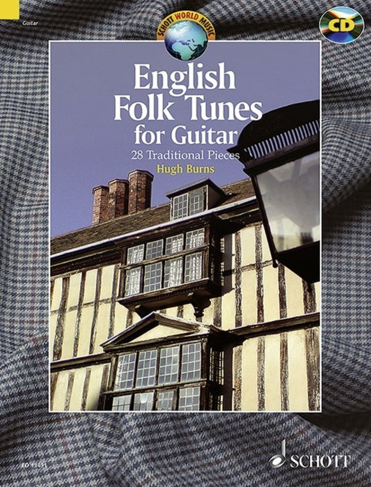 English Folk Tunes For Guitar Book/Cd