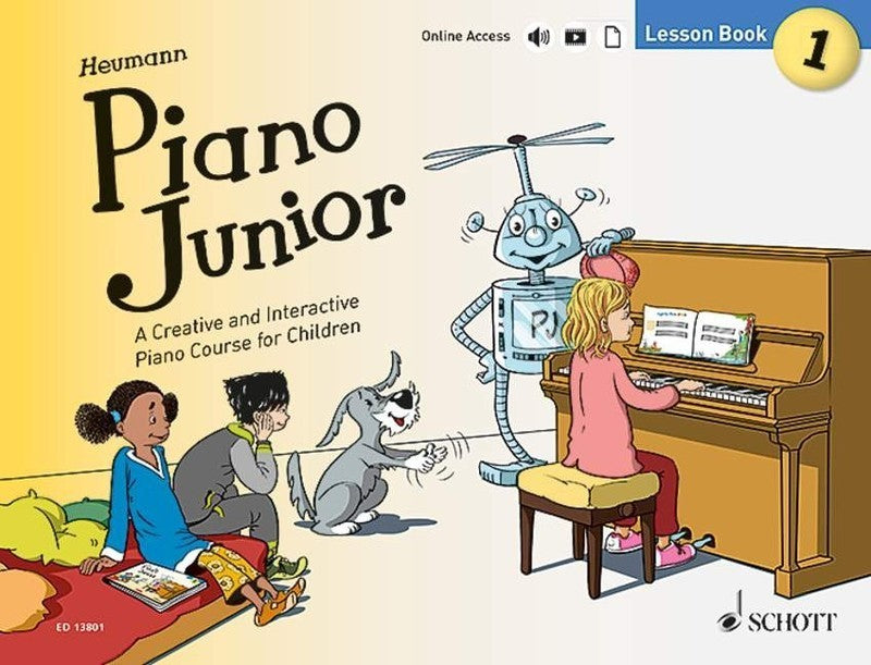Piano Junior Lesson Book 1 Book/Ola